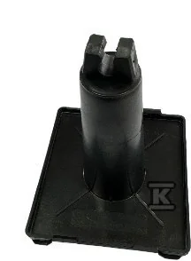 Uchwyt z tworzywa H=105mm do prowadzenia drutu odgromowego - Piorunochrony - miniaturka - grafika 1