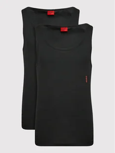 Hugo Komplet 2 tank topów 50469778 Czarny Slim Fit - Piżamy męskie - miniaturka - grafika 1