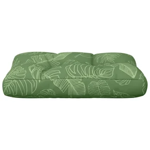 Poduszka na paletę, wzór w liście, 50x40x12 cm, tkanina - Poduszki ogrodowe - miniaturka - grafika 6