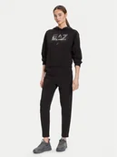 Dresy damskie - EA7 Emporio Armani Dres 7W000687 AF12502 MC026 Czarny Regular Fit - miniaturka - grafika 1