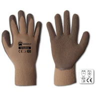 Rękawice robocze - Rękawice ochronne GRIZZLY lateks, rozmiar 9 - miniaturka - grafika 1