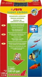 Sera Super carbon - węgiel aktywny 1.000 g - Filtry akwariowe i akcesoria - miniaturka - grafika 1