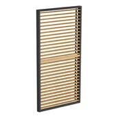 Markizy - Panel żaluzjowy do pergoli Luxe 218x123cm beżowy Esti&esta - miniaturka - grafika 1