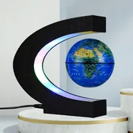 Mały naukowiec - GLOBUS LEWITUJĄCY MAGNETYCZNY ELEKTRYCZNY LED KULA PREZENT - miniaturka - grafika 1