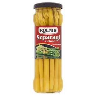 Rolnik Szparagi całe zielone premium 370 ml - Mieszanki warzywne, sałatki - miniaturka - grafika 1