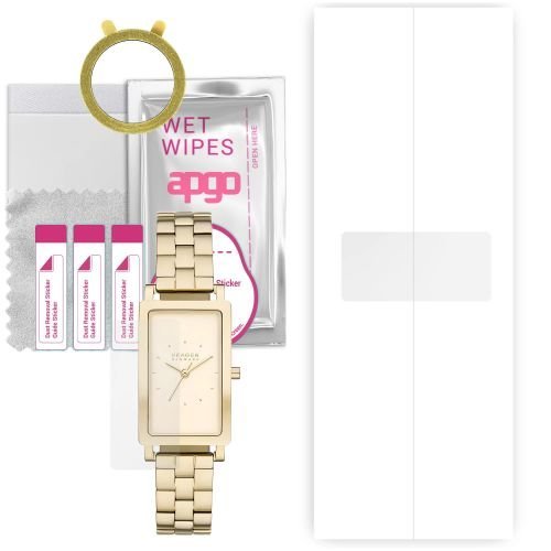 1x folia hydrożelowa ochronna do Skagen Hagen Three-Hand - apgo Smartwatch Hydrogel Protection Ochrona na ekran smartwatcha