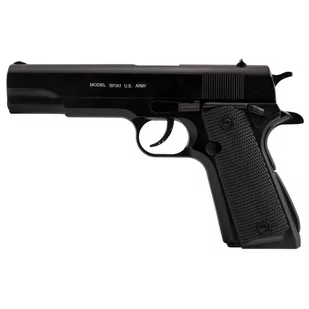 Wiatrówka Pistolet Cybergun Auto-Ordnance 1911 Noir 4.5 mm CO2 NBB Full Metal 2,5J - Wiatrówki pistolety - miniaturka - grafika 1