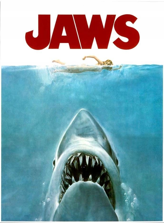 PODKŁADKA POD MYSZ Nadruk 22x18 cm Szczęki Steven Spielberg Jaws Prezent