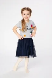 Dziecięce Rajstopy Bawełniane Julia Cappuccino Marilyn - Rajstopy dziecięce - miniaturka - grafika 1