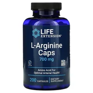 Aminokwasy - Life Extension L-Arginine 700 mg (200 kaps) Life Extension 91B9-3758D - miniaturka - grafika 1