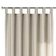 Zasłony - FRANC-TEXTIL 310  136  07 zasłona na szelkach, Quadro, 130 x 260 cm, jasnobrązowy/ecru 310-136-07 - miniaturka - grafika 1