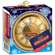 Herbata - Kingsleaf DREAM TIME GOLD herbata czarna POMARAŃCZA liściasta w puszce - 30 g - miniaturka - grafika 1