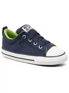 Buty dla dziewczynek - Converse Trampki Ctas Street Slip 770718C Granatowy - miniaturka - grafika 1