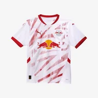 Koszulki sportowe męskie - Męska koszulka domowa RB Leipzig 24/25 PUMA White For All Time Red - miniaturka - grafika 1