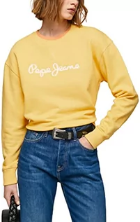 Swetry damskie - Pepe Jeans Damski sweter NANETTES, błyszczący, XL, Błyszczący, XL - grafika 1