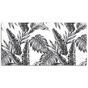 Podkładki na biurko - Podkładka na biurko Tropikalne liście palmowe 120x60 cm - miniaturka - grafika 1