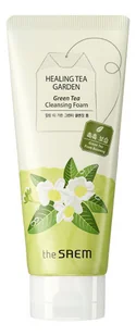 SAEM SAEM Healing Tea Garden Green Tea Cleansing Foam - Kremy oczyszczające - miniaturka - grafika 2