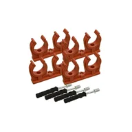 Akcesoria hydrauliczne - Zacisk montażowy podwójny 18 mm - miniaturka - grafika 1