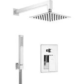 Zestawy prysznicowe - Deante Anemon Zestaw prysznicowy podtynkowy chrom NAC09AP - miniaturka - grafika 1