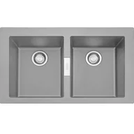 Zlewozmywaki - Franke Główny Zlewozmywak S2D 620 Kamienny szary 143.0618.701 - miniaturka - grafika 1