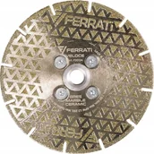 Tarcze do pił - Bahco Tarcza diamentowa Ferrati Veloce 125mm M14F do cięcia ceramiki kamienia - miniaturka - grafika 1