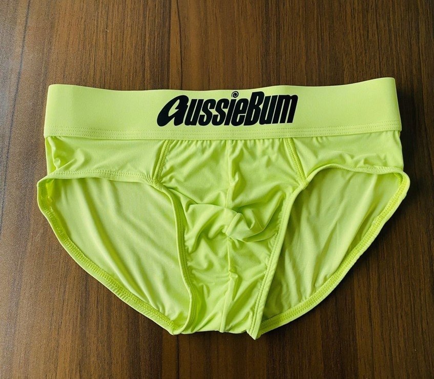 Męska bielizna, slipy marki AUSSIEBUM rozmiar L, nowe (2615)