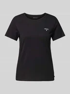 Koszulki i topy damskie - T-shirt o kroju regular fit z czystej bawełny - miniaturka - grafika 1