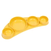 Miseczki i talerzyki dla dzieci - Silikonowy talerz Tiny Tapas Koo-di - Buttercap - miniaturka - grafika 1