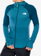 Bluzy sportowe męskie - Bluza z kapturem The North Face Bolt Polartec Hoodie - mallard blue/midnight petrol - miniaturka - grafika 1