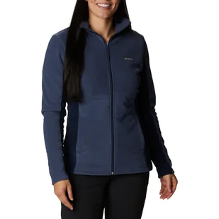 Damski Polar COLUMBIA BASIN TRAIL III FULL ZIP 1938041466 – Granatowy - Bluzy damskie - miniaturka - grafika 1