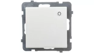 Ospel Sonata ecru łącznik światło ŁP-5R/m/27 ŁP-5R/m/27 - Wyłączniki światła i elektryczne - miniaturka - grafika 1
