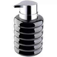 Akcesoria łazienkowe - Dozownik na mydło z pompką 490 ml, czarny - miniaturka - grafika 1