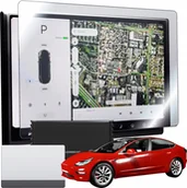 Szczotki i furminatory - Nuxie Szkło Hybrydowe do Tesla 3 Highland Przedni Ekran, Ceramiczne, Ochronne - miniaturka - grafika 1