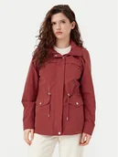 Kurtki damskie - ONLY Parka New Starline 15218612 Czerwony Regular Fit - miniaturka - grafika 1