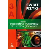 Podręczniki dla gimnazjum - Rozenbajgier Maria, Rozenbajgier Ryszard, Godlewsk |wiat fizyki. klasa 3. czę$58ć 3a. zeszyt ćwiczeń. gimnazjum - miniaturka - grafika 1