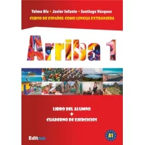 Arriba 1 Podręcznik + Ćwiczenia - Książki do nauki języka hiszpańskiego - miniaturka - grafika 1