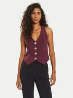 Kamizelki damskie - Marciano Guess Kamizelka Celia 4BGN04 7046A Bordowy Regular Fit - miniaturka - grafika 1