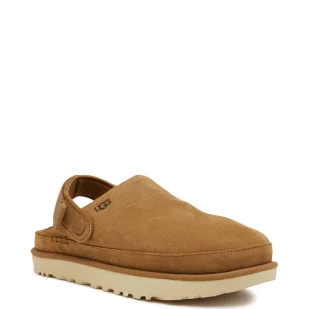UGG Skórzane obuwie domowe W GOLDENSTAR CLOG - Kapcie damskie - miniaturka - grafika 1