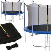 Akcesoria do trampolin - Springos SIATKA WEWNĘTRZNA DO TRAMPOLINY 6 SŁUP 305 CM 10FT TSN-10FT 6N INS 305 - miniaturka - grafika 1