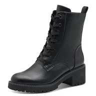 Kozaki damskie - Marco Tozzi Damskie 2-26237-45 modne kozaki, czarne, 41 EU, czarny, 41 EU - miniaturka - grafika 1