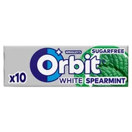 Gumy do żucia, lizaki, dropsy - Wrigley Guma do żucia White Spearmint 10 drażetek - miniaturka - grafika 1