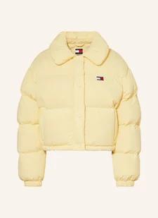 Tommy Jeans Krótka Kurtka Pikowana gelb - Moda i Uroda OUTLET - miniaturka - grafika 1