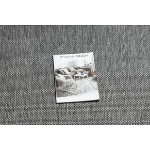Dywan SZNURKOWY SIZAL FLAT 48663/920 antracyt GŁADKI Antracyt, 80x150 - Dywany - miniaturka - grafika 1