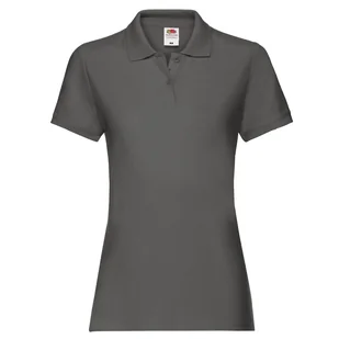 Damska Koszulka Polo Premium Plain - Koszulki sportowe damskie - miniaturka - grafika 1