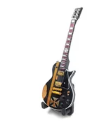 Dekoracje domu - Mini gitara 15cm - BMG-003 - w stylu James Hetfield - miniaturka - grafika 1