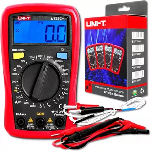 Multimetr Miernik Cyfrowy Lcd Uniwersalny Ut33C+ - Multimetry - miniaturka - grafika 1