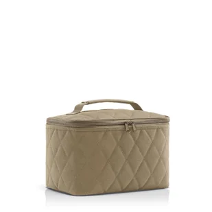 Kosmetyczka COSMETIC CASE, rhombus olive, Reisenthel - Kosmetyczki, organizery i kuferki - miniaturka - grafika 1