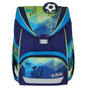 Plecaki szkolne i tornistry - Herlitz Tornister UltraLight Plus Green Goal - - miniaturka - grafika 1