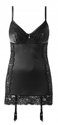 Intimissimi koszula nocna damska halka Gorset do pończoch rozmiar M czarna