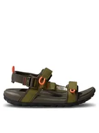 Sandały męskie - The North Face Sandały M Explore Camp Sandal NF0A8A8XV2I1 Khaki - miniaturka - grafika 1